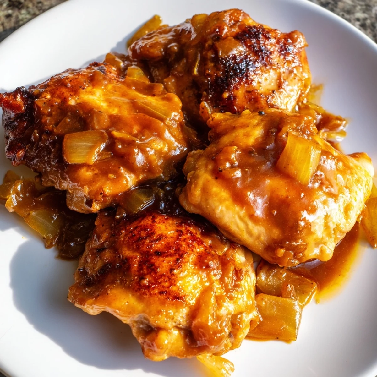 Sizzling Catalina Chicken emerges from the oven, tender and aromatic, nestled in a bed of caramelized vegetables for a comforting family dinner.