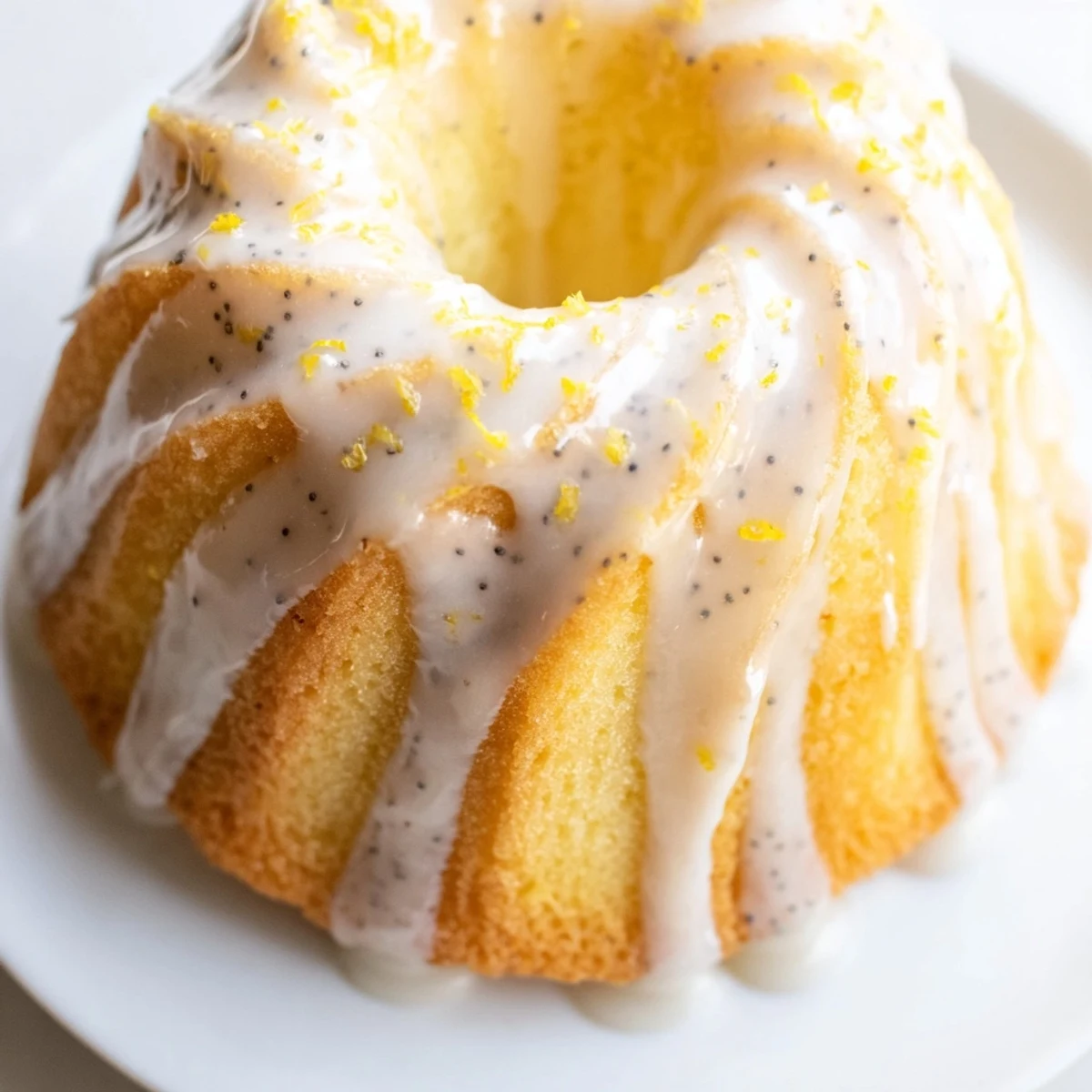 Moist mini lemon cakes topped with bright citrus icing perfect for spring gatherings