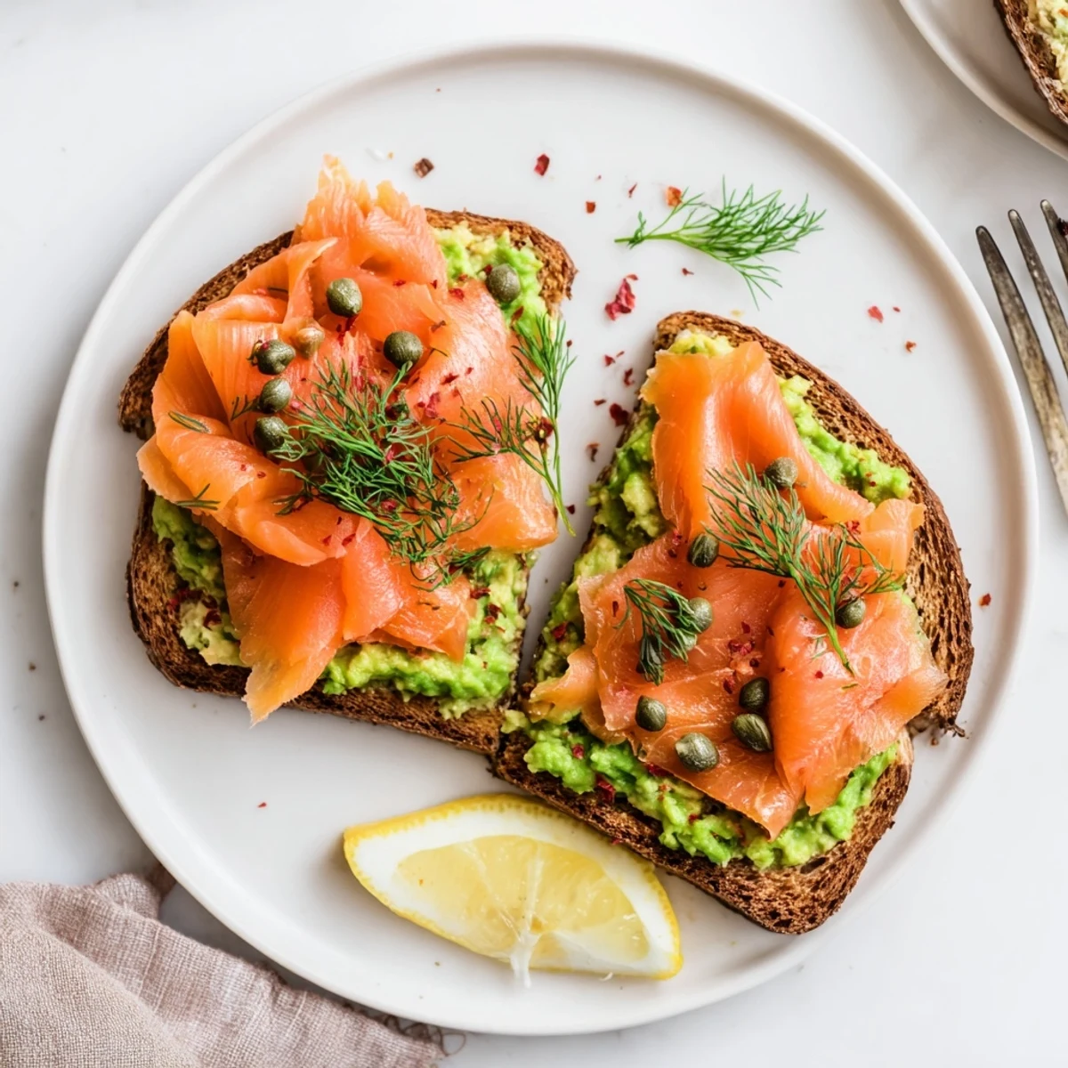 Salmon Avocado Toast