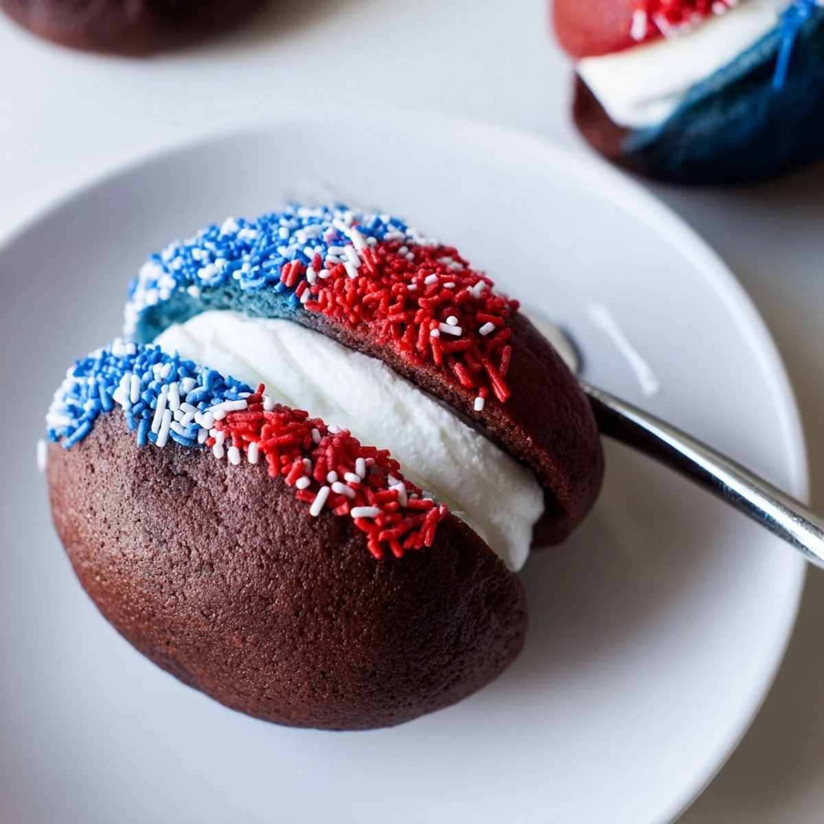 Patriotic Whoopie Pies
