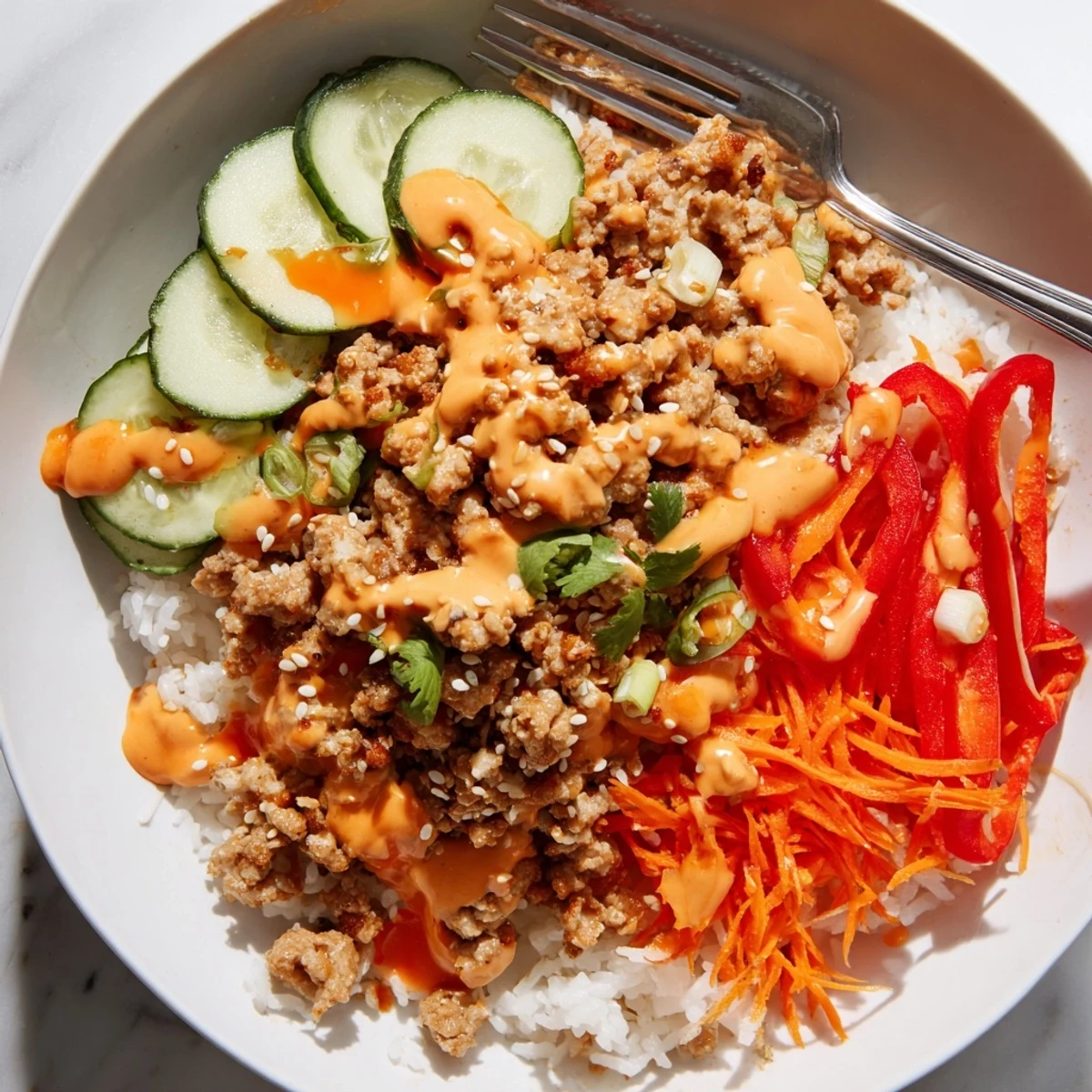 Ground Turkey Rice Bowls