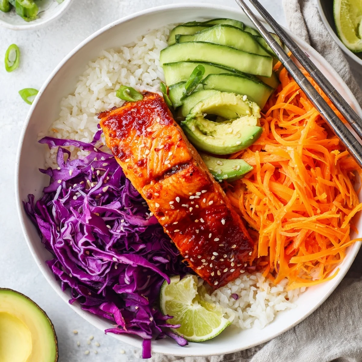 Sriracha Honey Glazed Salmon
